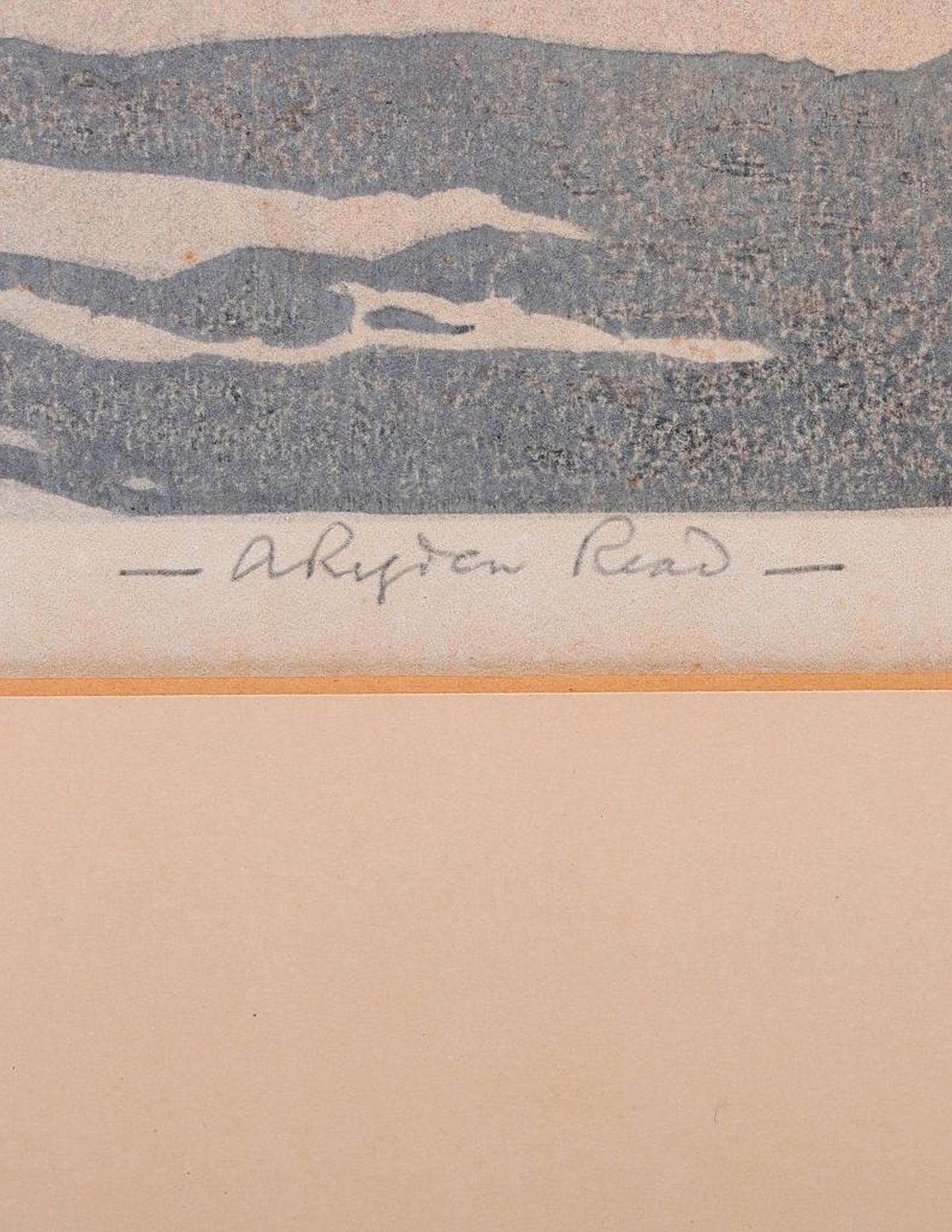 Arthur Rigden Read | The Ash. | MutualArt