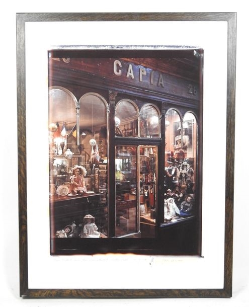 Artwork by Andreas Mahl, : View of Robert Capia's store (doll expert), Made of Polaroid print