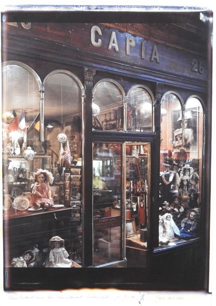 Artwork by Andreas Mahl, : View of Robert Capia's store (doll expert), Made of Polaroid print