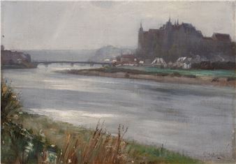 Blick auf die Albrechtsburg Meißen - Paul Söborg