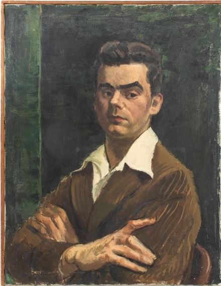 R. Abel | R. Abel Portrait of a Man Oil on Canvas | MutualArt