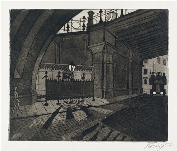 Hecht – Vorstadt by Hans Körnig, 1957