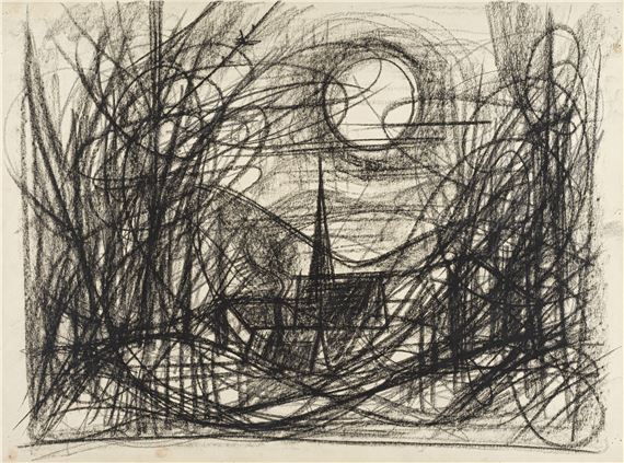 Vollmond über Voitsdorf