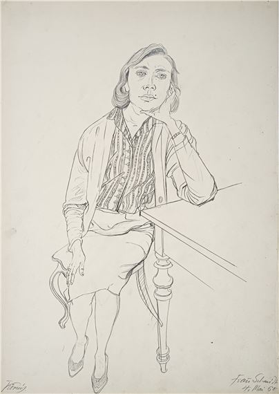 Frau Schmidt by Hans Körnig, 1960/ 1960