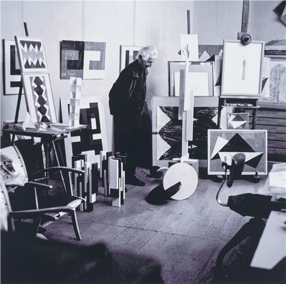 Hermann Glöckner 1974 by Hermann Glöckner, 1974