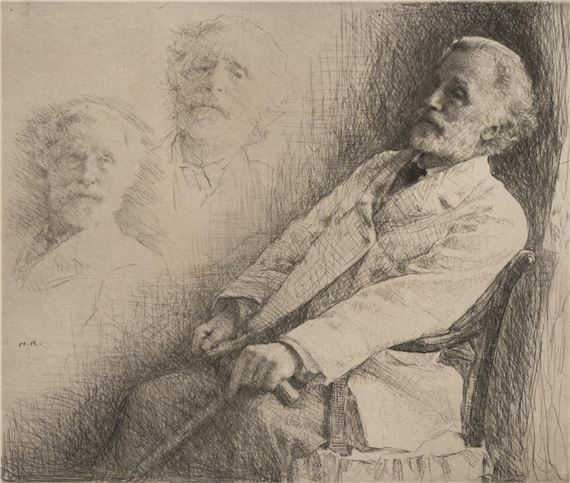 Mortimer Luddington Menpes | Portraits of George Meredith | MutualArt