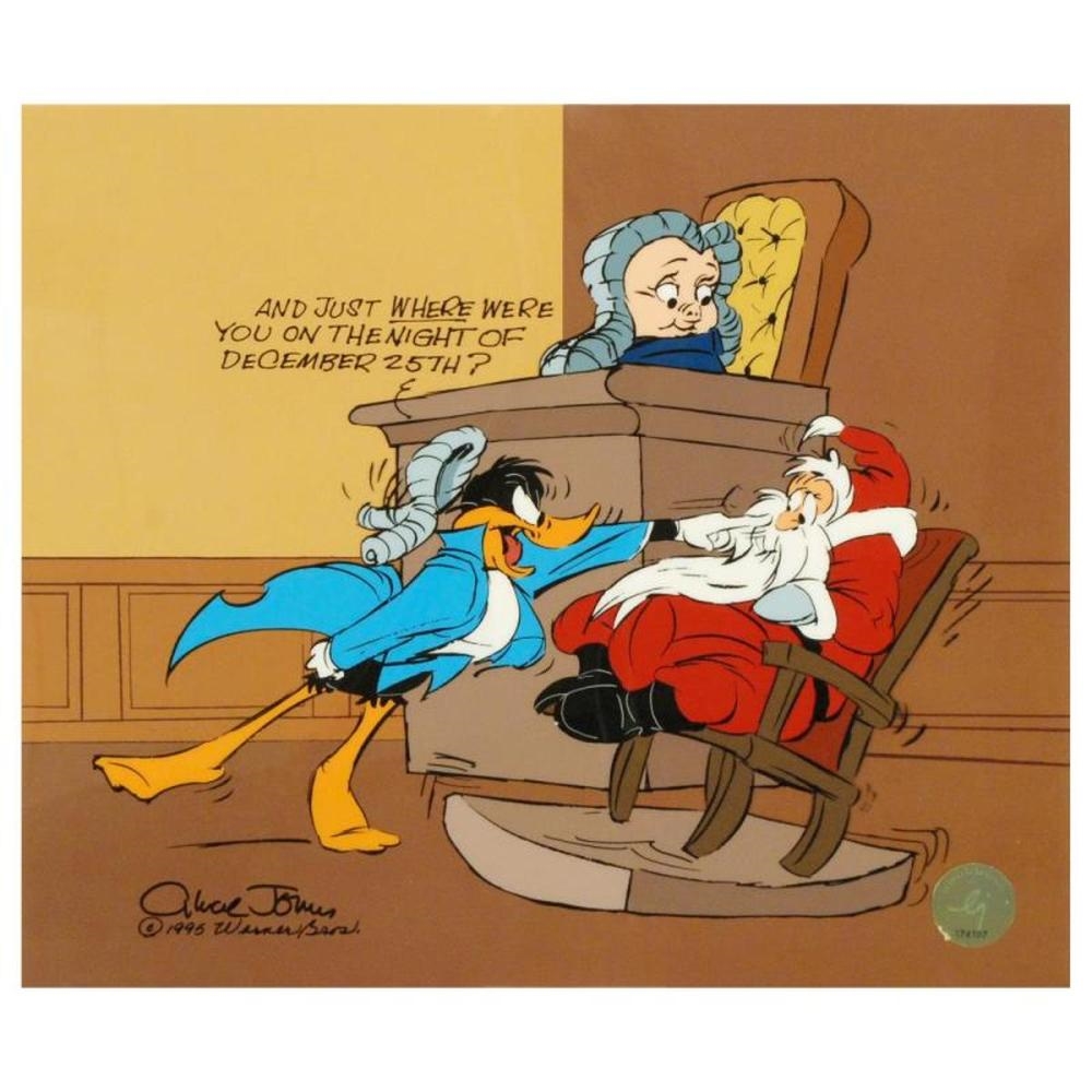 Chuck Jones | Santa on Trial by Chuck Jones (1912-2002). Limited ...