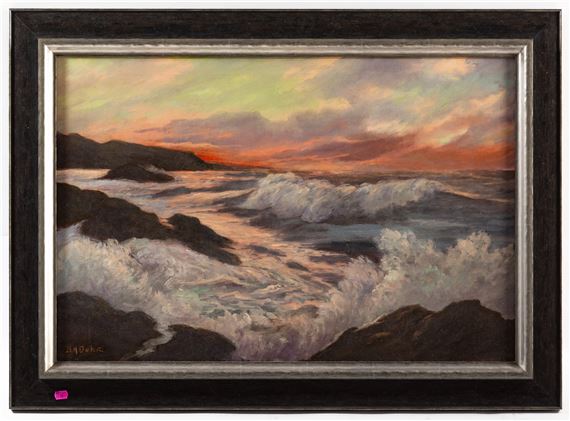 Waves at Dusk - Bertha Hatton Duke