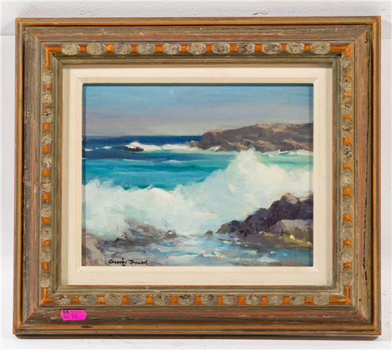 George William Dinckel | Rocks Below Bald Head | MutualArt