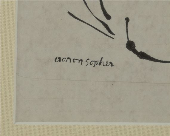 Aaron Sopher | Man with Cigarette | MutualArt