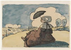 The Van Gogh Museum exhibits a special group of 27 drawings by Emile Bernard