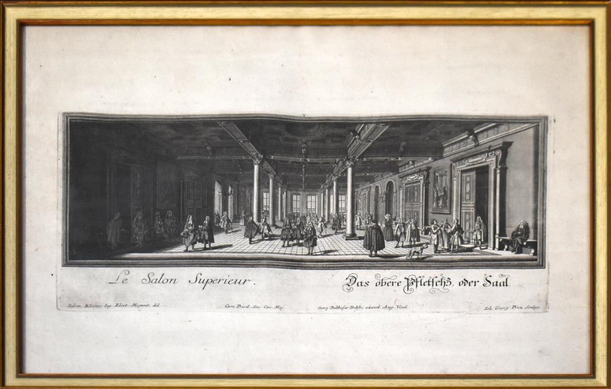Johann Georg Pintz | Sechs Innenraumansichten | MutualArt
