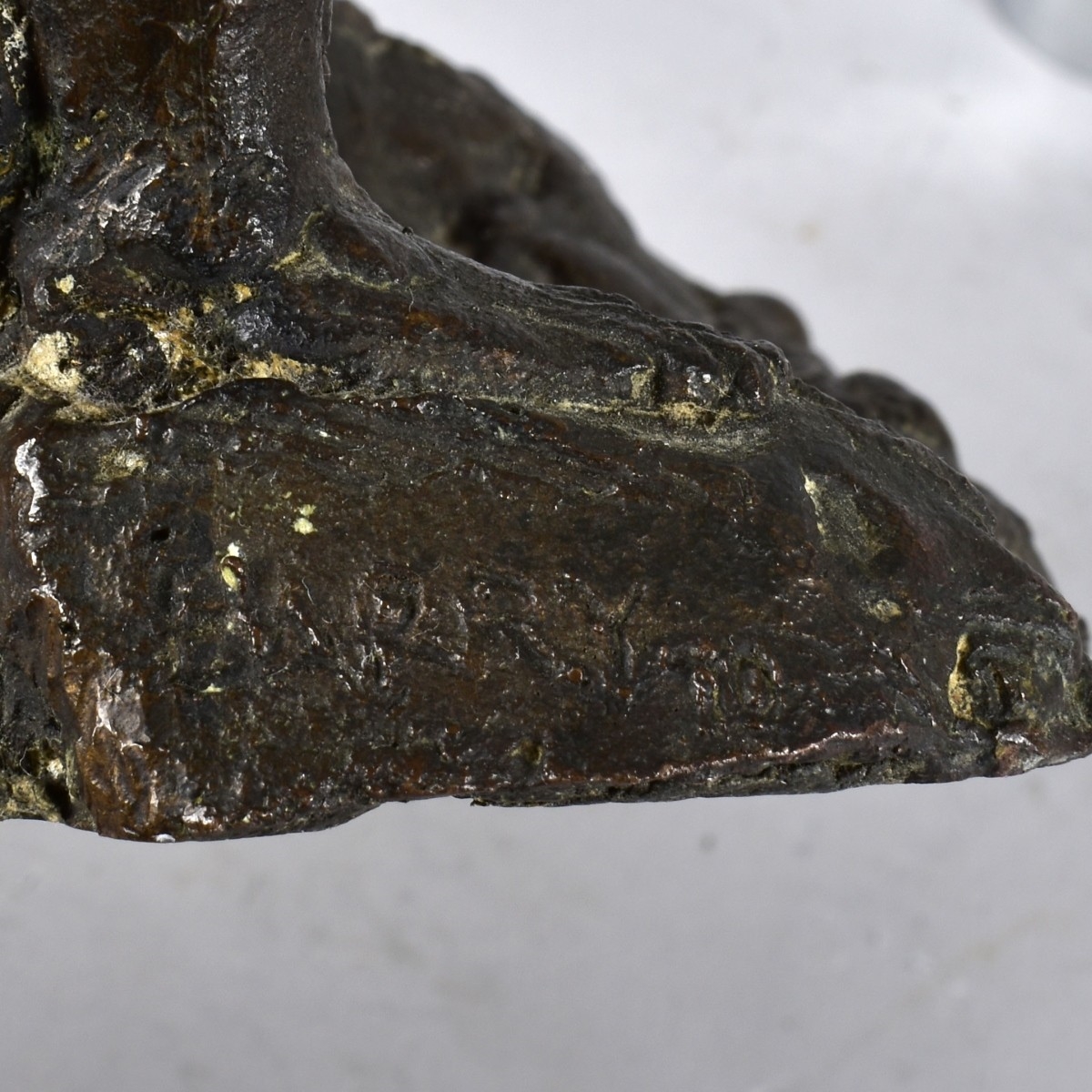 Artwork by Barry Willcox, Abstract Posing Nude, Made of Bronze Sculpture