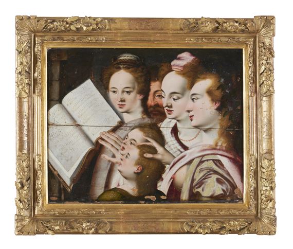 Oil on panel by Anthonie van‏ Blocklandt van Montfoort