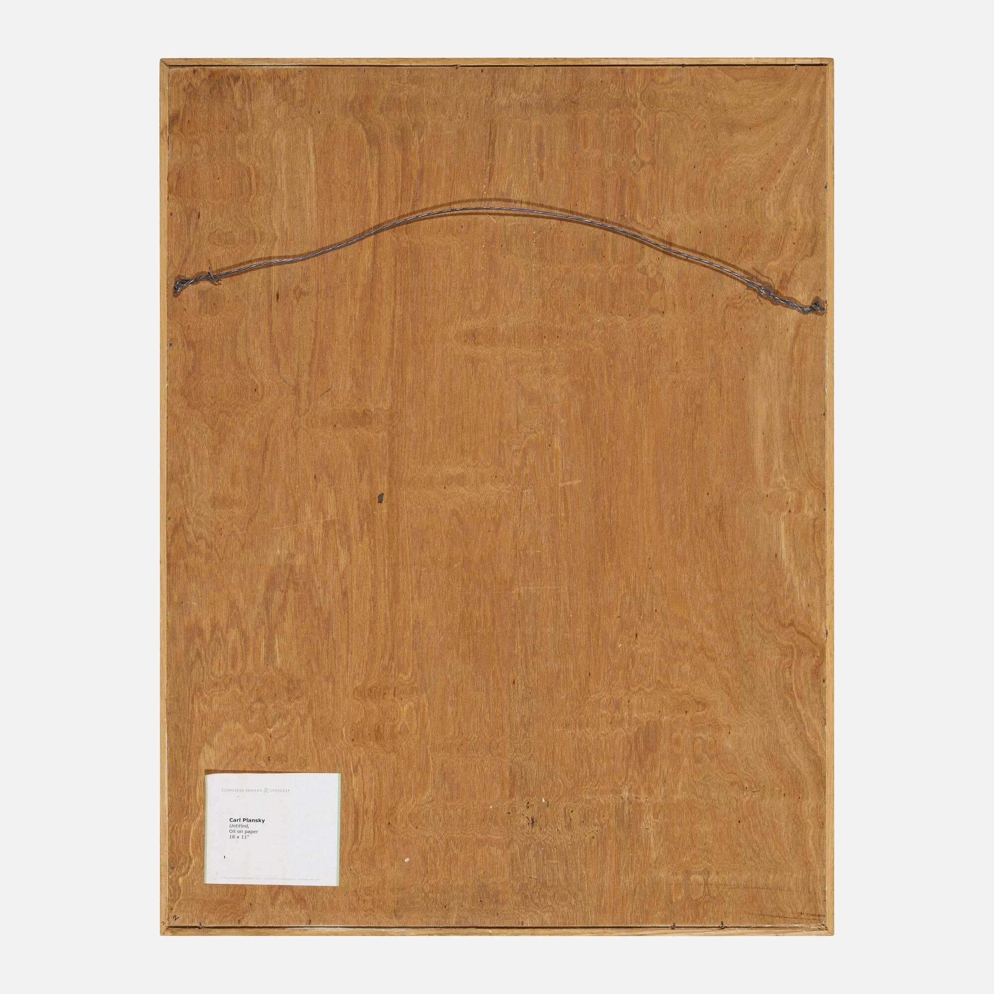 Carl Plansky | Untitled (1996) | MutualArt