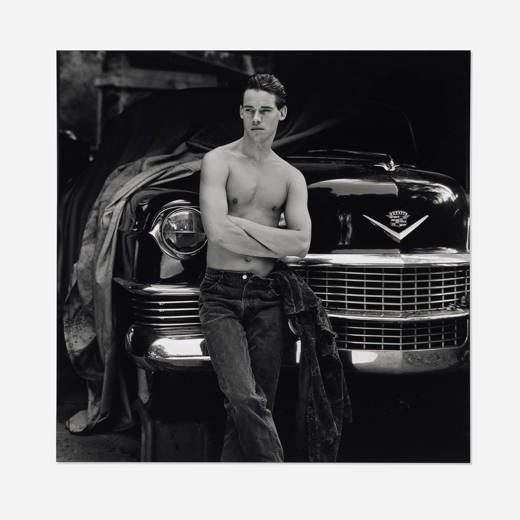Howard Roffman | Charles with Cadillac (1994) | MutualArt
