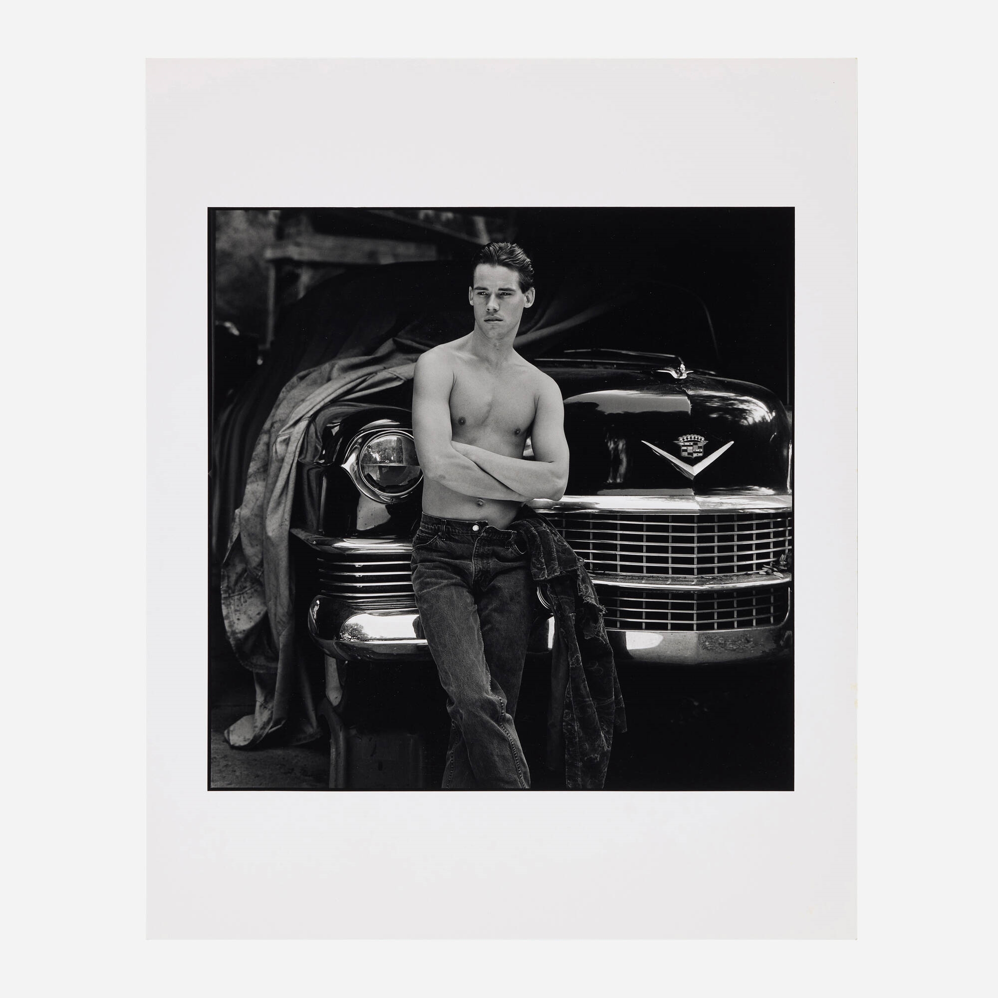 Howard Roffman | Charles with Cadillac (1994) | MutualArt