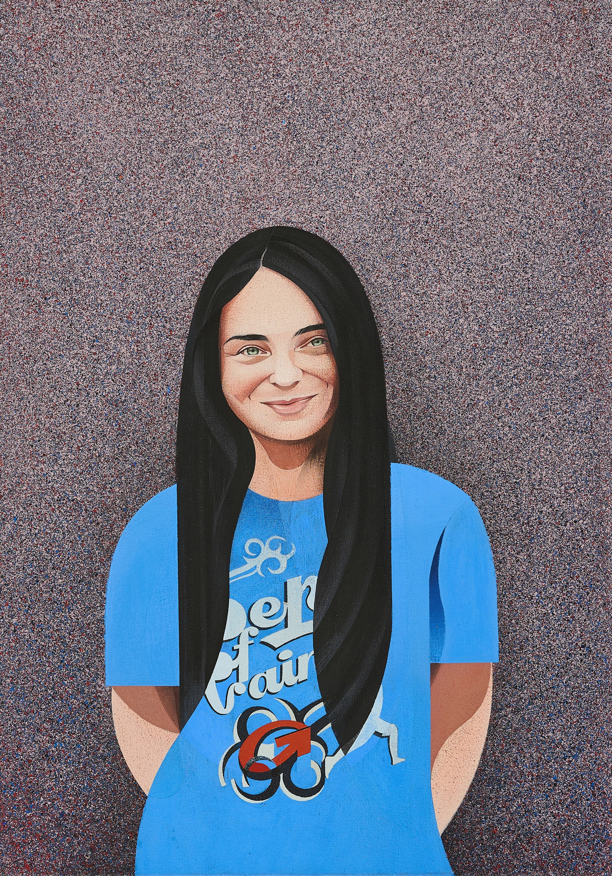 Artwork by Robert Seidel, Merina, Made of Acrylic on canvas