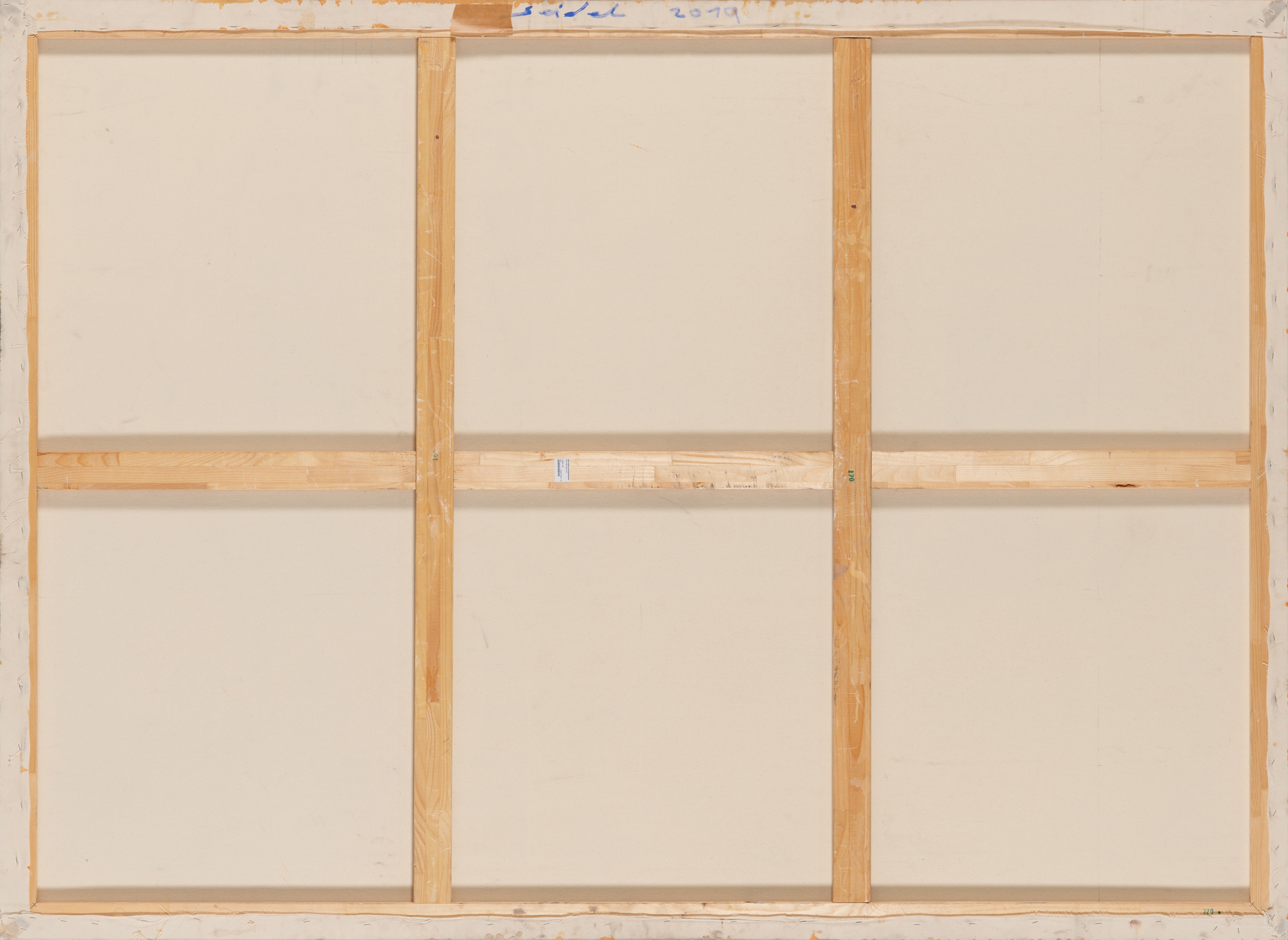 Artwork by Robert Seidel, Untitled, Made of egg tempera on canvas