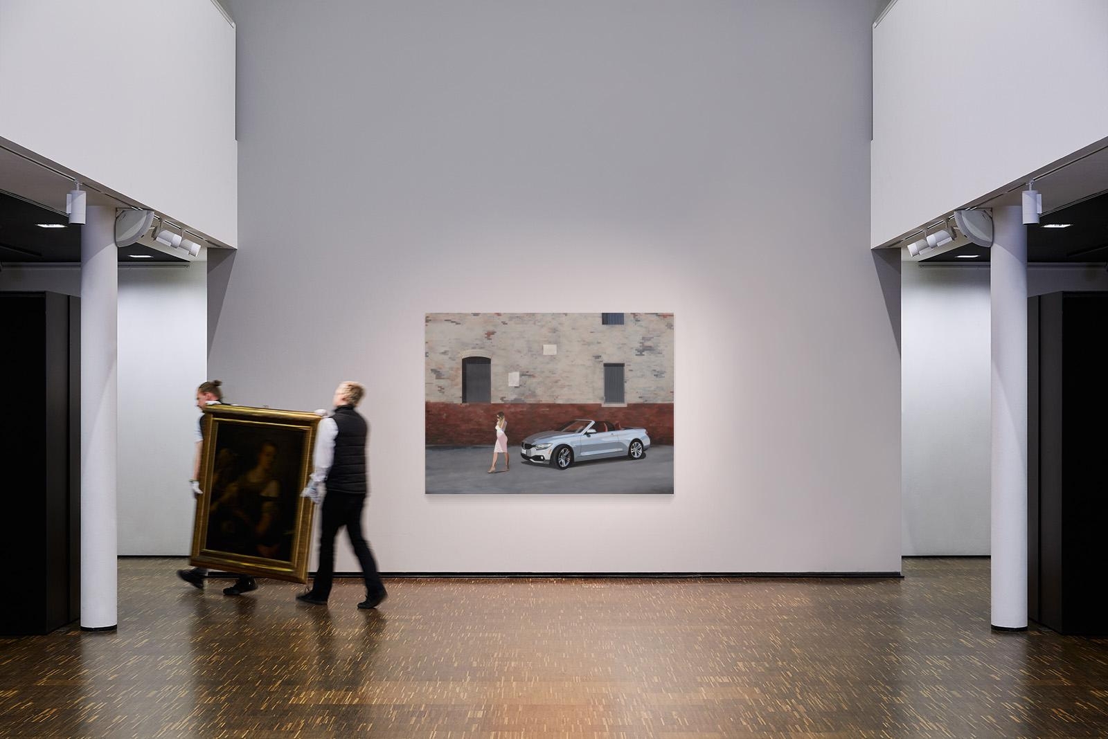 Artwork by Robert Seidel, Untitled, Made of egg tempera on canvas