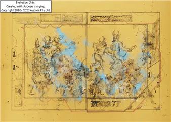 Iranian b.1994- Feast - Parham Ghalamdar