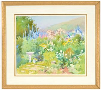 Summer Garden - Monhegan, Maine - Sears Gallagher