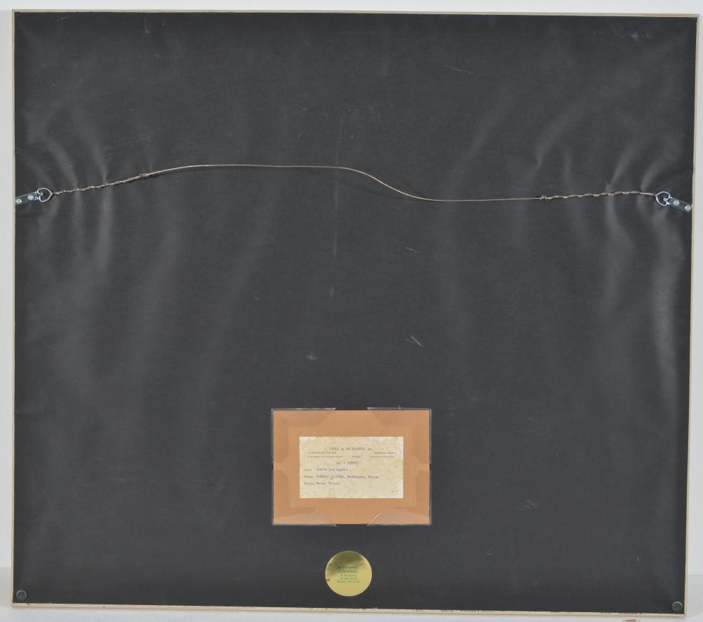 Artwork by Sears Gallagher, Summer Garden - Monhegan, Maine, Made of watercolor