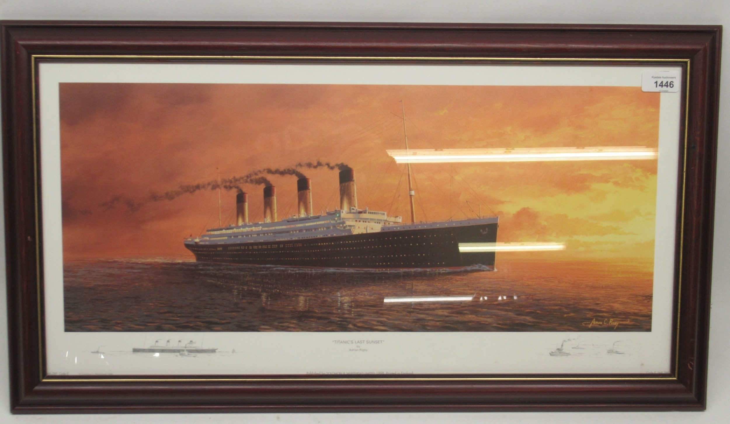 Adrian Rigby | Adrian Rigby, Titanic's Last Sunset | MutualArt