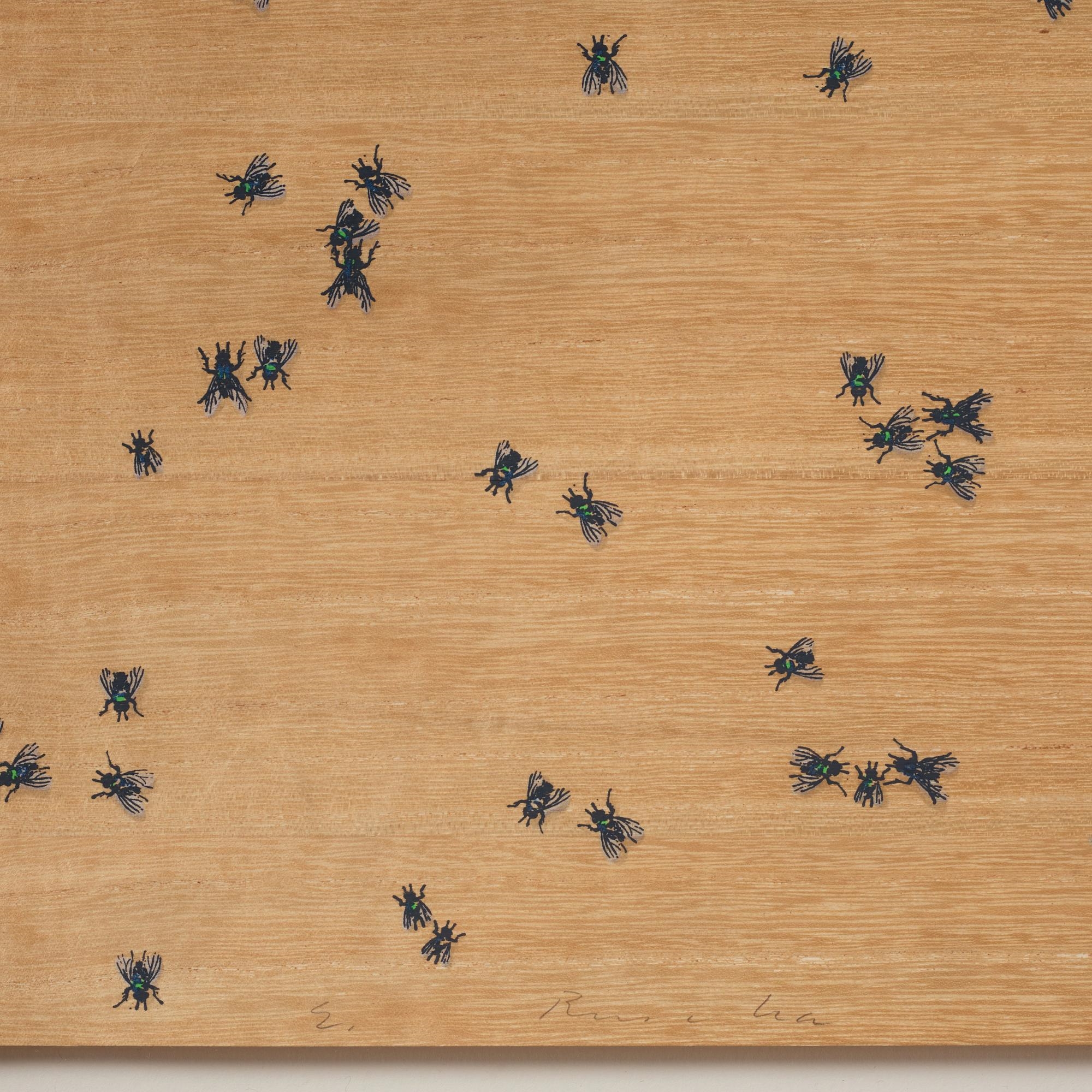Ed Ruscha | Flies (from Insects Portfolio (1972) | MutualArt