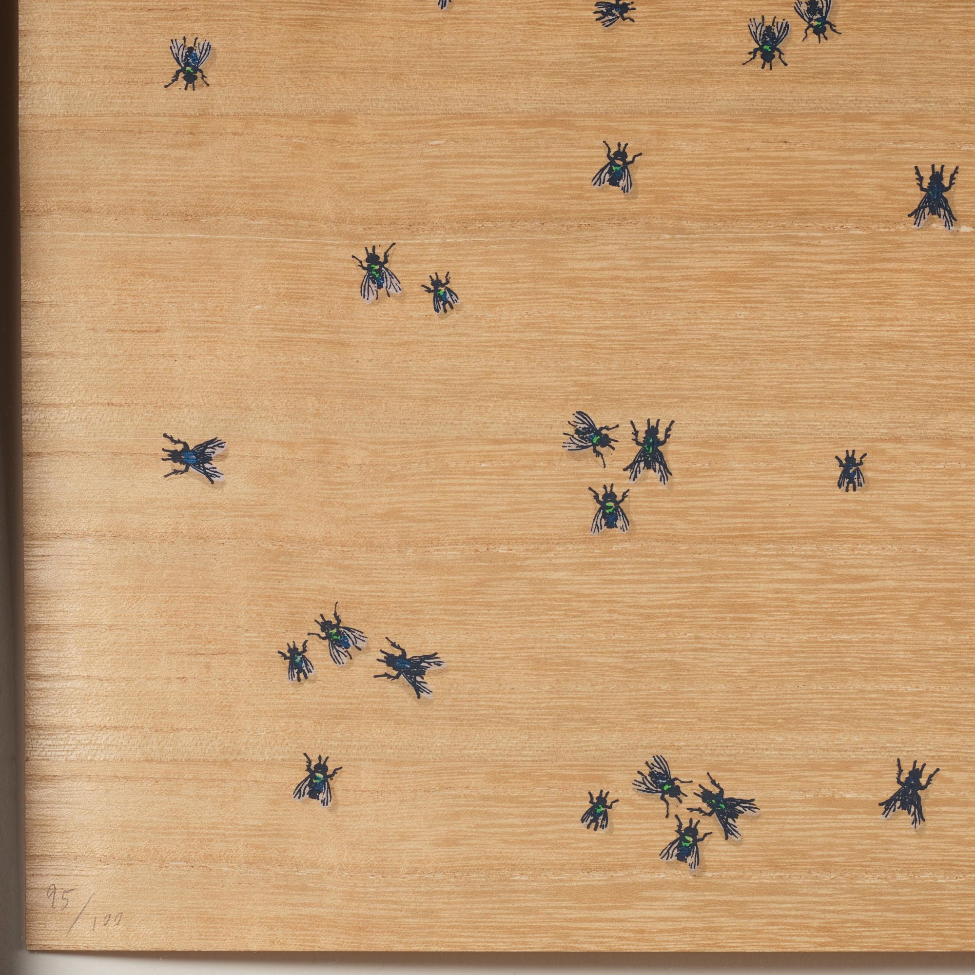 Ed Ruscha | Flies (from Insects Portfolio (1972) | MutualArt