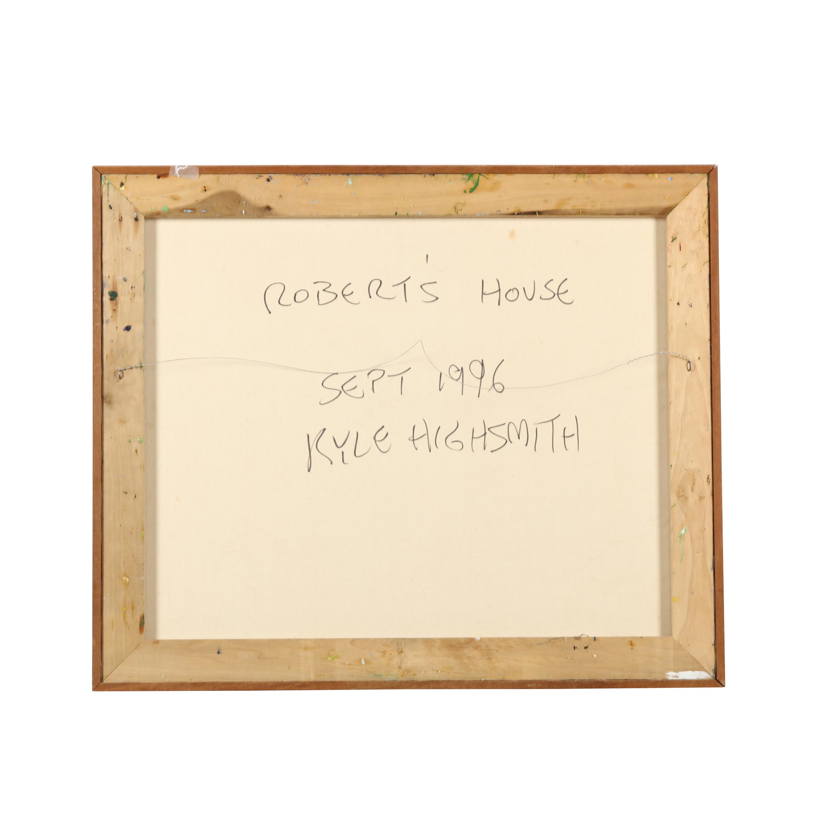 Kyle Highsmith | Robert's House (1996) | MutualArt