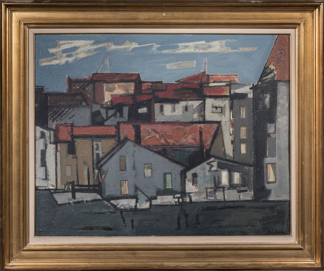 Affiche D'exposition Jean-Claude Bédard, Galerie Franka Berndt Paris 1987, Art Contemporain