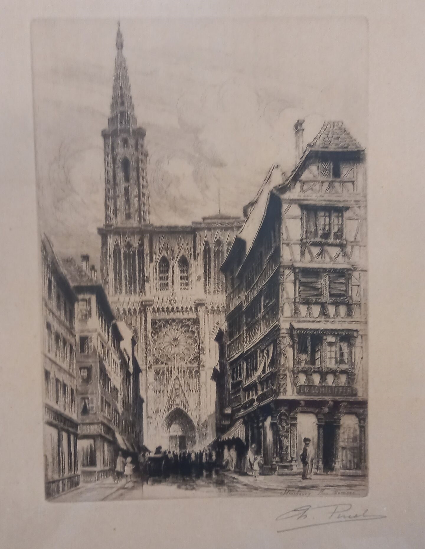 Charles Pinet | Charles PINET (1867-1932, Strasbourg, rue Mercière ...