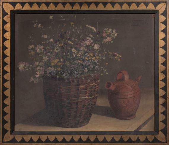 Alphonse Antoine RODET (1890-1975). Nature morte à la cruche. Huile sur toile. Signé en haut à droite. 71 x 85 cm. Petits accidents. OH by Alphonse Antoine Rodet