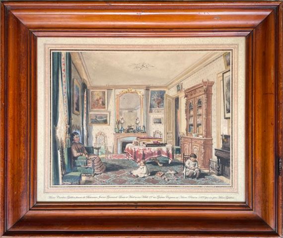 Henri GIDDENS (active in the 19th century) Marie-Caroline GU - Lot 45 by Henri Giddens