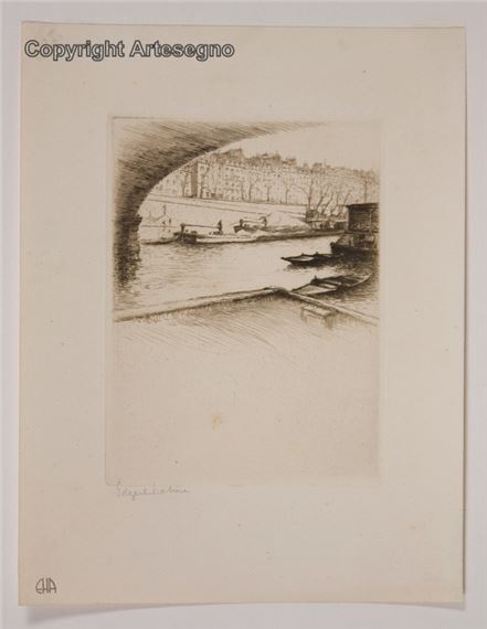 Veduta di Parigi by Edgar Chahine