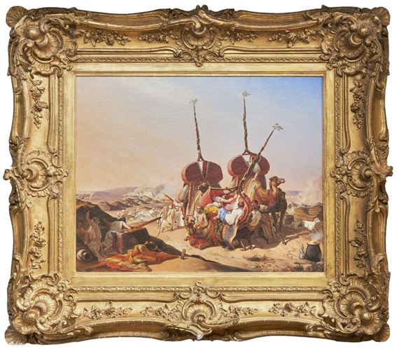 The Capture of the Smalah of Abd el Kader by Horace Vernet, mid-19th century