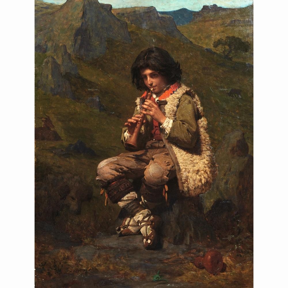 Pierre Louis de Coninck | LE JEUNE PÂTRE | MutualArt