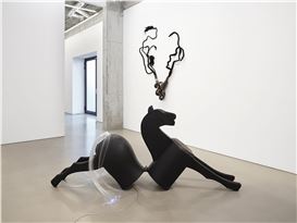 Alexandra Bircken “Gebrochenes Pferd” at Maureen Paley and Herald St, London