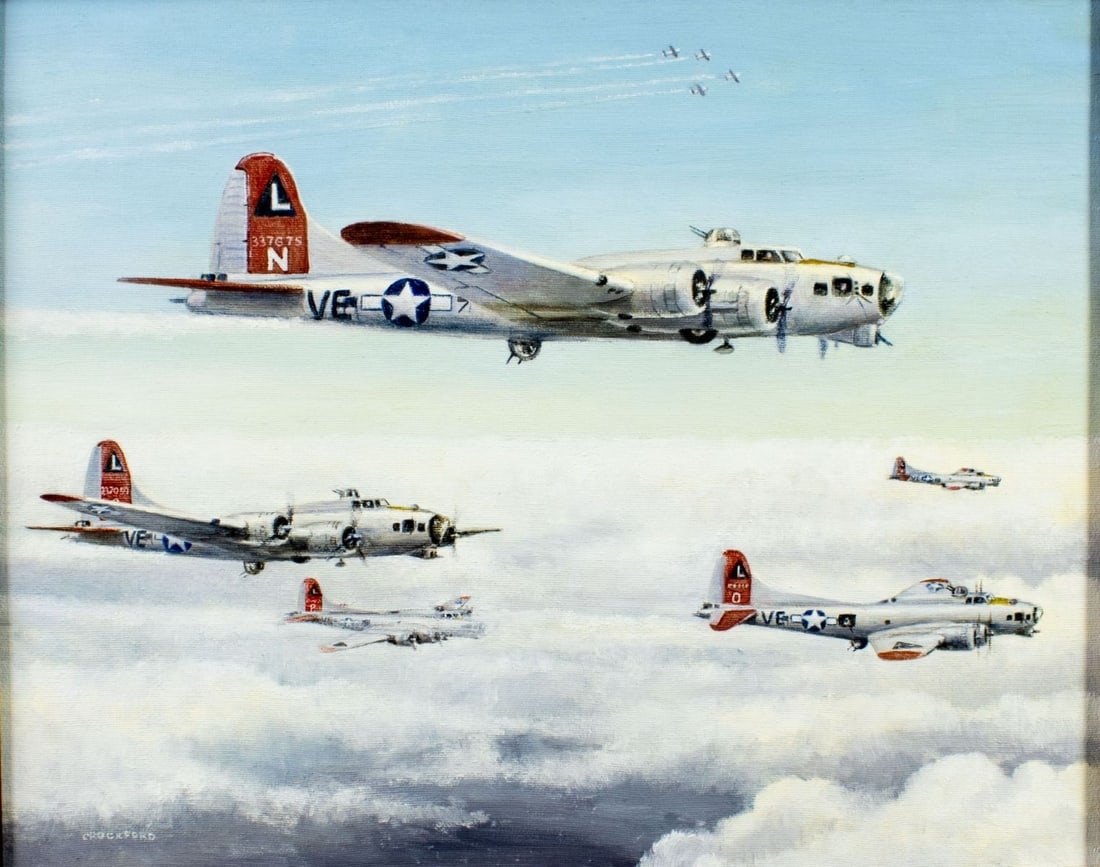 Artwork by Crockford (American, 20th Century), Crockford (US,20C) oil painting, Made of oil on canvas