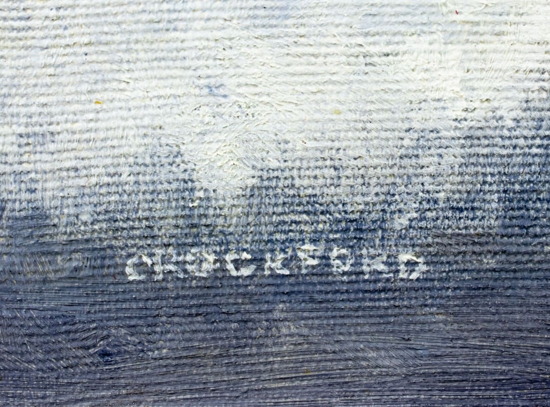 Artwork by Crockford (American, 20th Century), Crockford (US,20C) oil painting, Made of oil on canvas