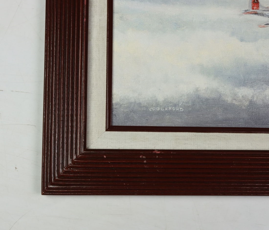 Artwork by Crockford (American, 20th Century), Crockford (US,20C) oil painting, Made of oil on canvas