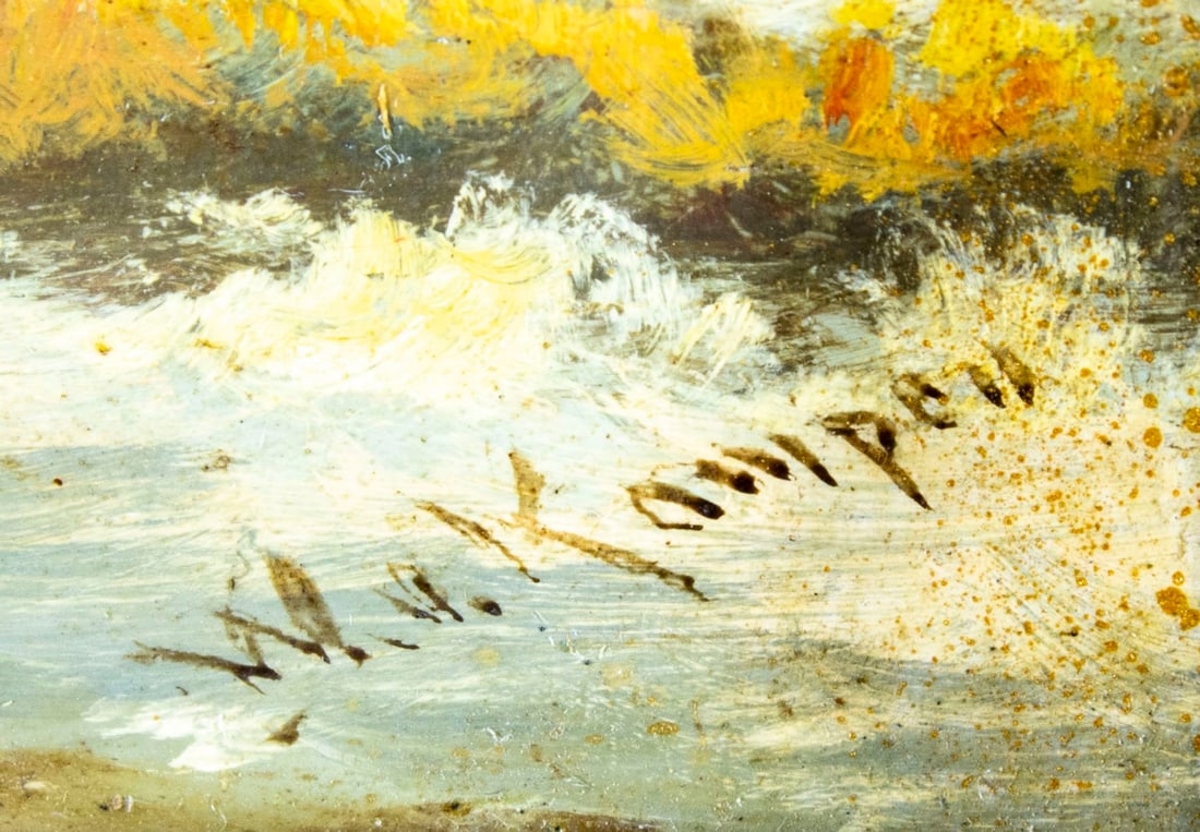 Artwork by W van Kampen, W Van Kampen (Dutch,early 20C) oil painting, Made of oil on board