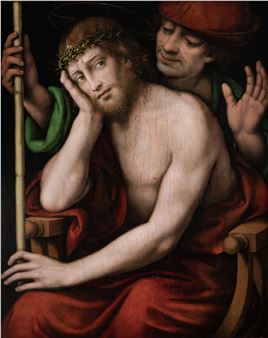 GIOVANNI PIETRO RIZZOLI "GIAMPIETRINO" (Active in Lombardy c.1500-1550) "Ecce Homo" - il Giampetrino‏
