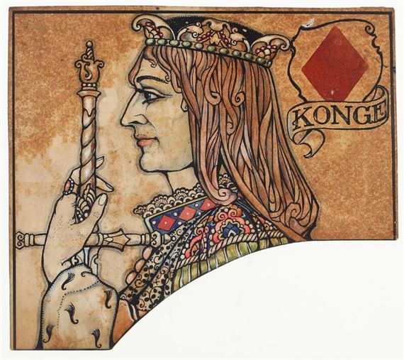 Layout for playing cards - Franz Sedivy II