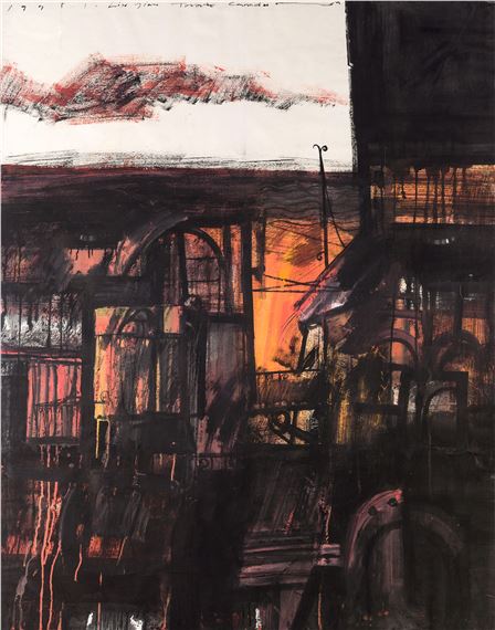 Untitled by Liu Jian, Painted in 1995