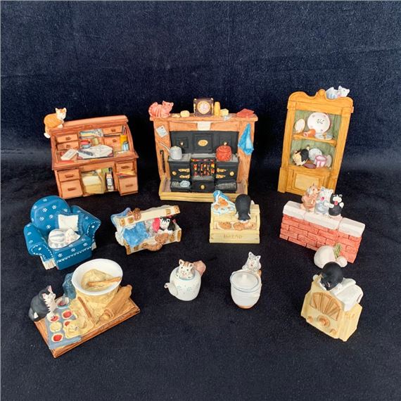 Peter Fagan | Peter Fagan Cat Figurines | MutualArt