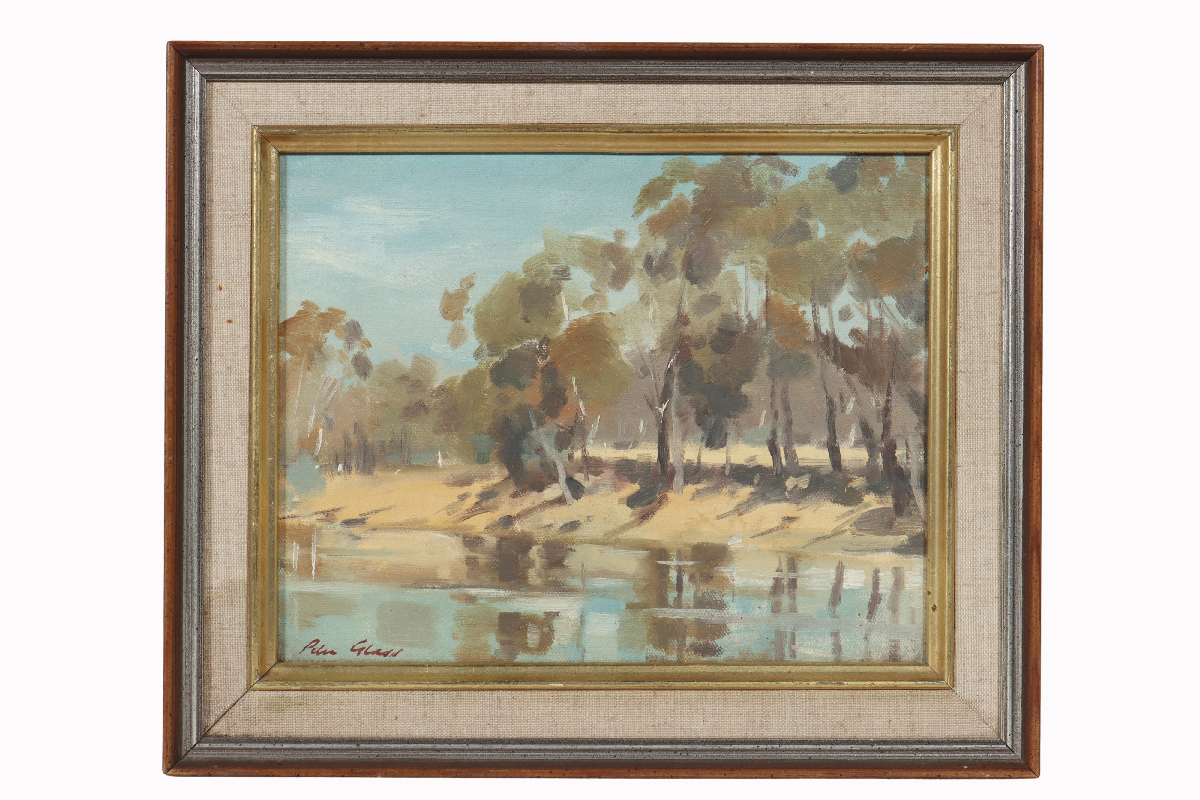 Peter Glass | Reflections in a Stream | MutualArt
