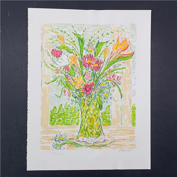 Beverly Hyman's "Flower Arrangement" Limited Edition Print - Beverly Hyman