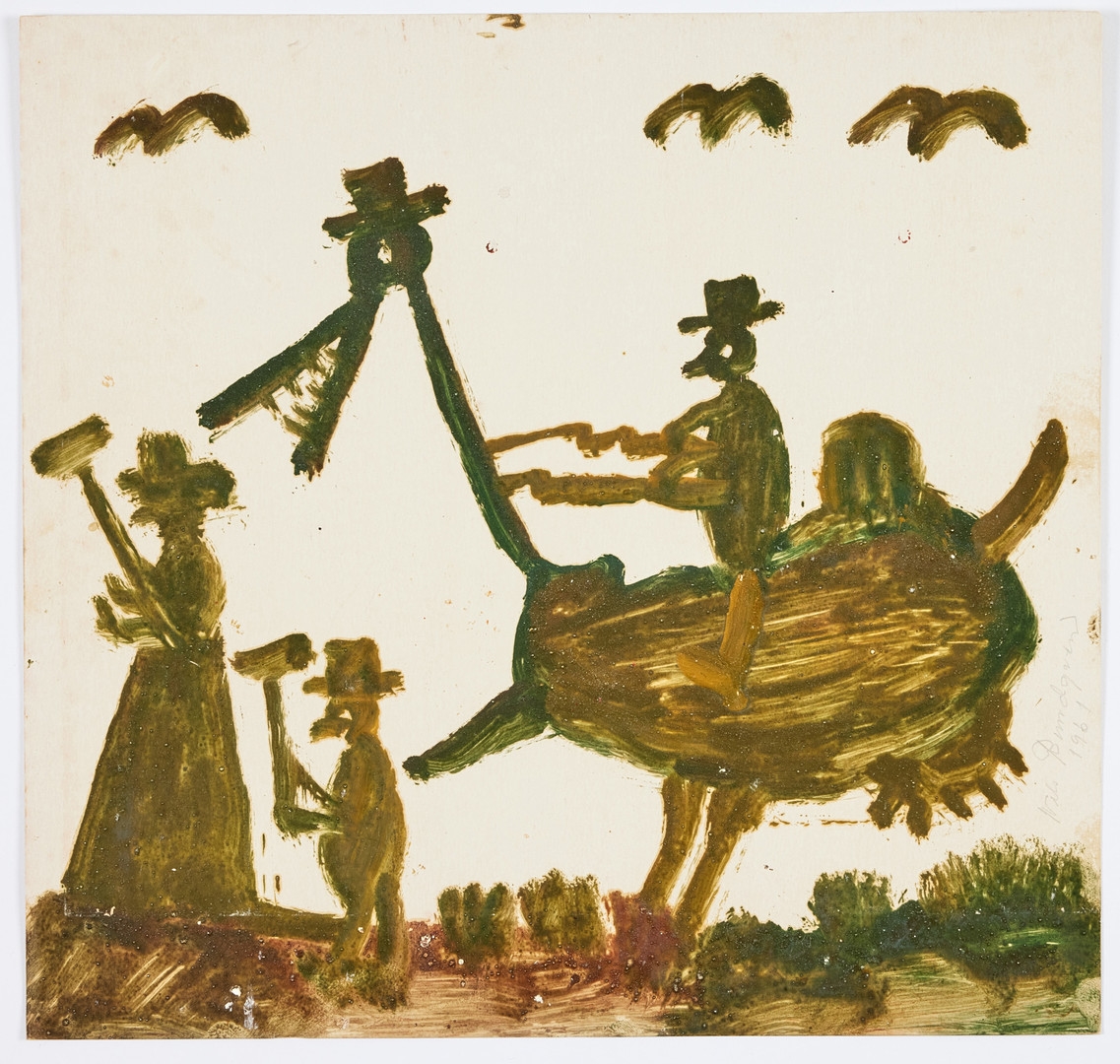 Artwork by Nils Rundgren, Untitled, Made of mixed media on paper